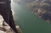震撼！中国翼装飞人 悬崖极限跳伞 2013挪威世界杯(8.3分体育片)